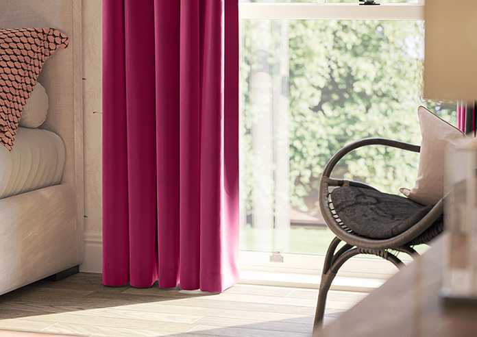 Ultra Luxe Velvet, Deep Pink - Made to Measure Curtains - Image 5